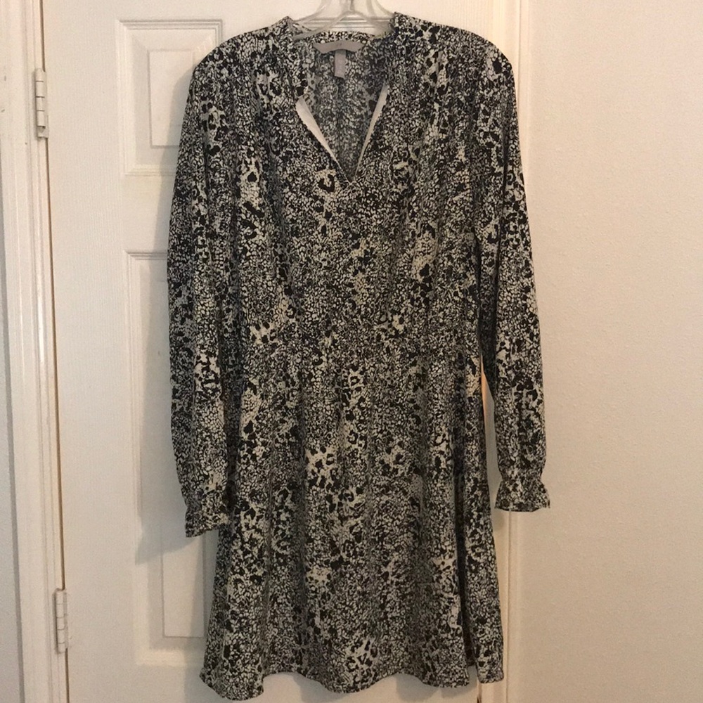 H&M long sleeve short dress